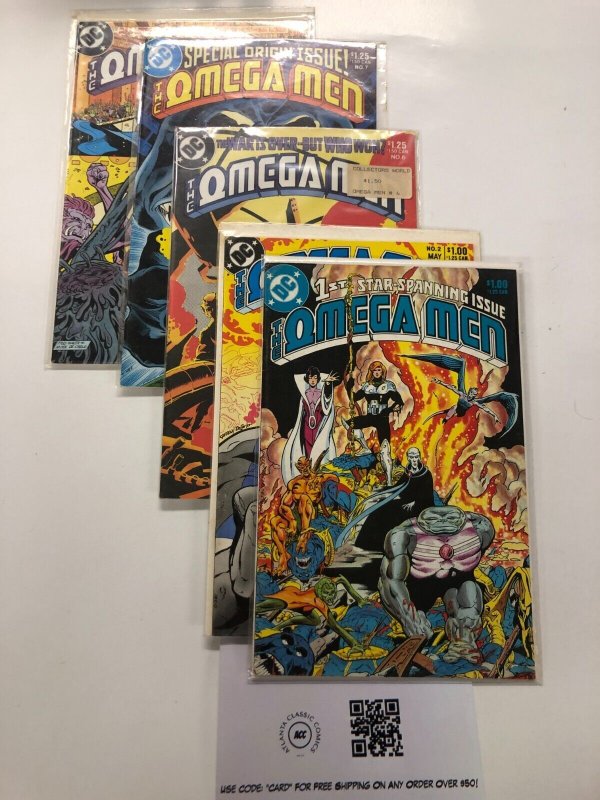 5 Omega Men  DC Comics  # 1 2 6 7 8  Batman Superman  27 KE5