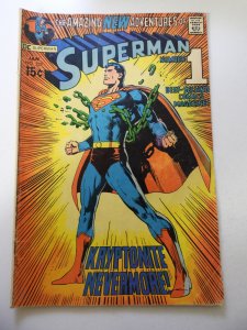Superman #233 (1971) VG- Condition