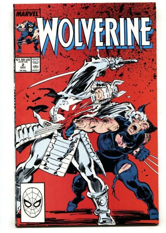 Wolverine #2-Marvel Comic Book-1989 NM-