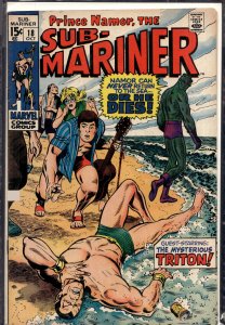 Sub-Mariner #18 (1969) Namor the Sub-Mariner