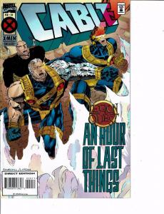 Lot Of 2 Marvel Comic Books Cable #20 and X Man #1 Thor  ON5