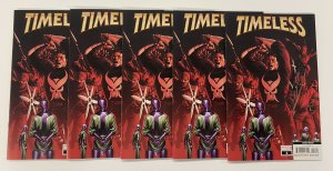 TIMELESS #1 2ND PRINT (5x COPIES) WARLORD HAND PUNISHER LOGO VARIANT 2022 MARVEL