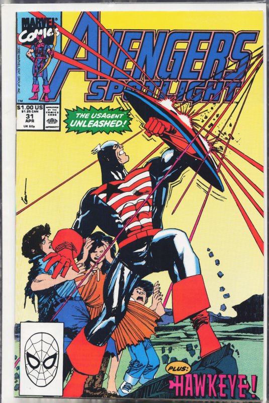 Avengers Spotlight #31 (1990) U.S.Agent