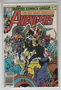 AVENGERS (1963 MARVEL) #211 VF+ A97665