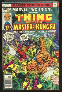 Marvel Two-in-One #29 (1977) The Thing