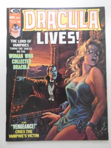 Dracula Lives #9 (1974) Great Cover! Sharp Fine Condition!