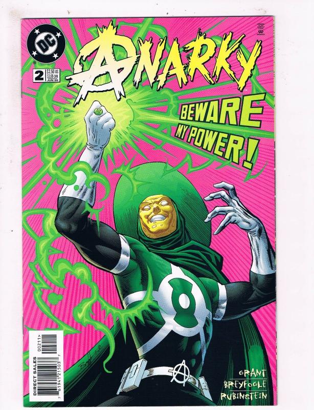 Anarky # 2 VF/NM DC Comic Books Green Lantern Justice League Grant Breyfogle SW8