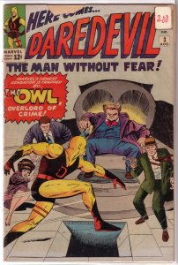 Daredevil   vol. 1   #  3 FR/GD