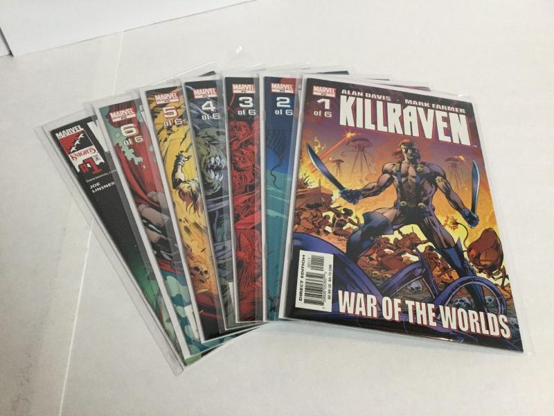 Killraven 1-6 Lot Set Run Nm Near Mint Marvel Comics