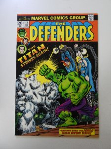 The Defenders #12 (1974) VF condition