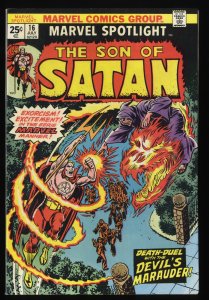 Marvel Spotlight #16 VF 8.0 Comics Son of Satan!