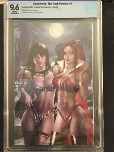 Vampirella: The Dark Powers #4 9.6 CBCS Virgin Cvr ltd to 300