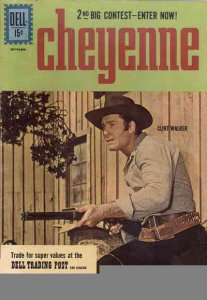 Cheyenne #23 FN ; Dell | September 1961 Clint Walker