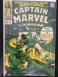 Captain Marvel #18 British Variant (1969)