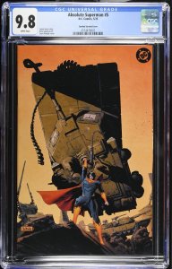 (2025) ABSOLUTE SUPERMAN #5 1:50 SEAN GORDON MURPHY Virgin Variant Cover CGC 9.8