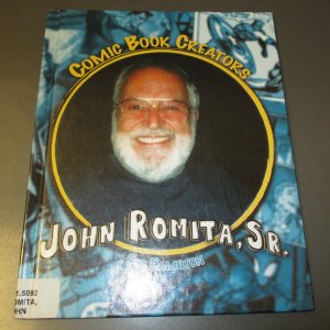 2007 Comic Book Creators JOHN ROMITA HC 32 pgs FVF Sue Hamilton Library Copy