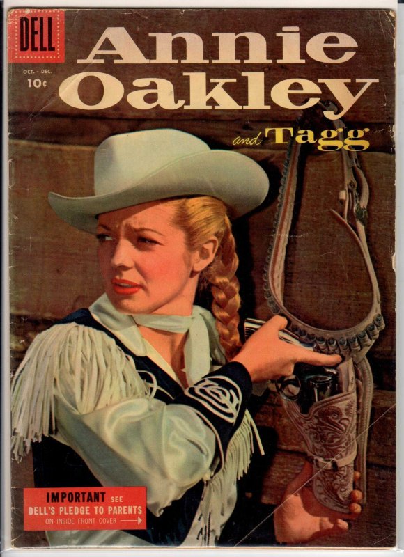 Annie Oakley & Tagg #5 (1955) 5.5 FN-