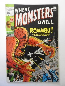 Where Monsters Dwell #7 (1971) VG/FN Condition!