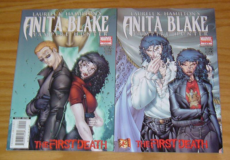 Anita Blake Vampire Hunter: First Death #1-2 VF/NM complete series - vampires