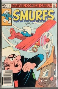 Smurfs #1 Newsstand Edition (1982, Marvel) FN/VF