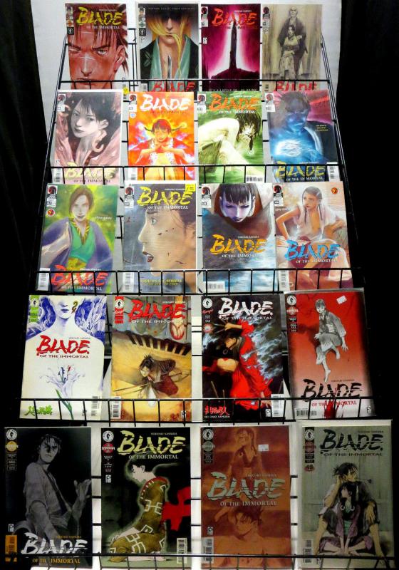 DARK HORSE MANGA HUGE COLLECTION OF 140 BOOKS!! 1990s-2000s F/+ Blade Kidd Cats