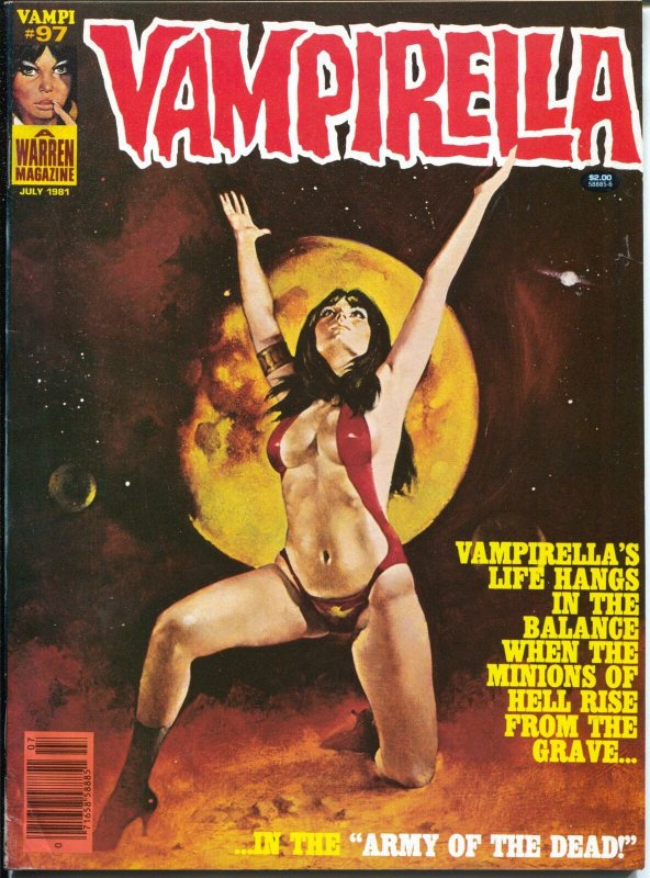 Vampirella #97 1981-horror-Army Of The Dead-FN-