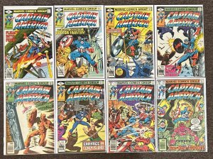 Captain America #235,236,237,238,239,240,242,243 1979 Lot