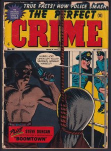 Perfect Crime 22 (1952) FR Golden Age Cross Hanging