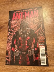 Last Days Of Ant-Man # 1 NM Marvel 1st Print Variant Cover Comic Book 1 J375