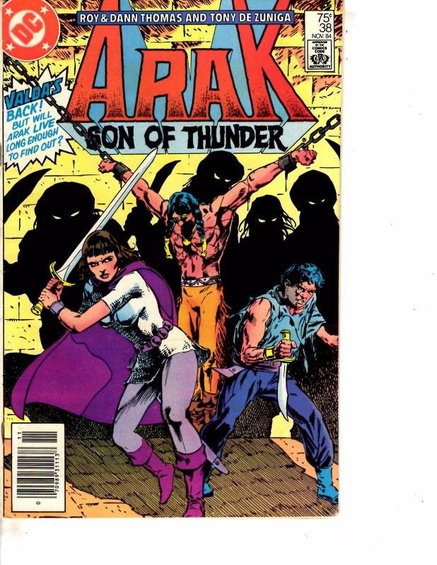 Lot Of 2 DC Comic Arak Son of Thunder #38 and Anima #6 Batman ON13