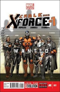 Cable and X-Force 1-A Salvador Larroca Cover FN