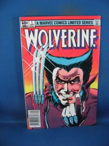 4 WOLVERINE 1-4 LIMITED SERIES  MARVEL 1982 FRANK MILLER