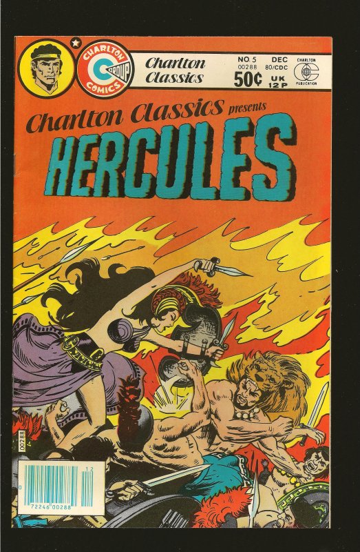 Charlton Classics Hercules #5 December (1980)