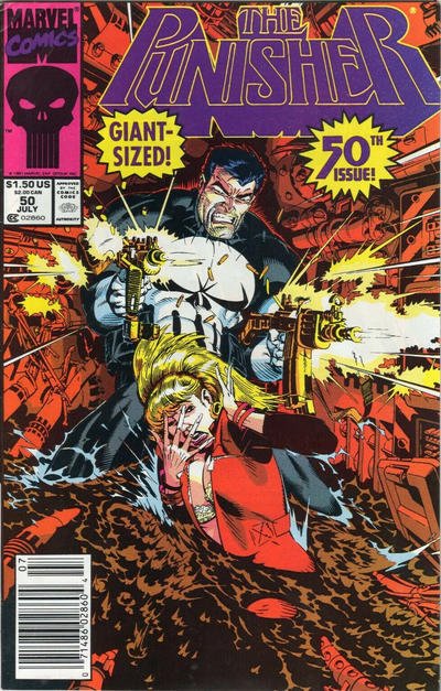 Punisher, The (2nd Series) #50 (Newsstand) VF/NM ; Marvel | Mike Baron