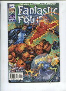 FANTASTIC FOUR #1 - RENAISSANCE! ART BY JIM LEE! - (9.2) 1996