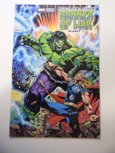 Hulk vs. Thor: Banner of War Alpha Shaw Cover (2022) VF- Condition
