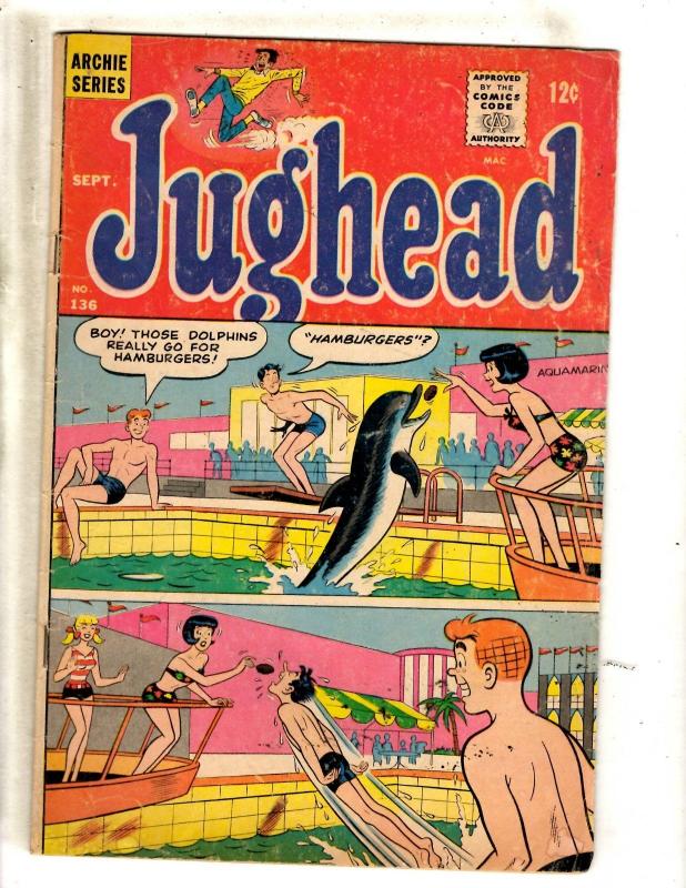 Lot Of 9 Jughead Archie Comic Books # 127 130 136 136 143 145 147 156 161 JL28