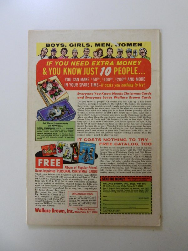 Marvel Super-Heroes #16 (1968) VG 1 spine split, tape pull back cover