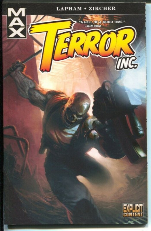 Terror Inc-David Lapham-2007-PB-VG/FN