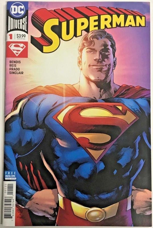 SUPERMAN#1 VF/NM 2018 FIRST PRINT DC COMICS