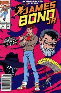 James Bond Jr. #1 (Newsstand) FAIR ; Marvel | low grade comic