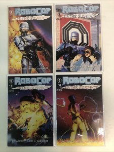 Robocop Prime Suspect (1992) Complete Mini Set # 1-4 (VF/NM) Dark Horse Comics