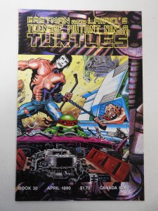 Teenage Mutant Ninja Turtles #30 (1990) VF- Condition! Signed no cert