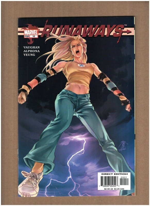 Runaways #10 Marvel Comics 2004 Brian K. Vaughan NM- 9.2