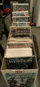 Estate Sale COMIC Lot collection long box  SpiderMan Guaranteed F-NM