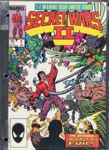 Secret Wars II #7 (1986) Spider-Man
