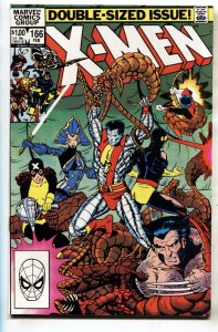 X-MEN #166-marvel comic book-Wolverine