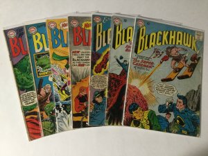 Blackhawk 189 192 195 197 200 205 211 Lot Gd-Vg Good-very Good 2.0-4.0 Dc