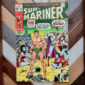 Sub-Mariner #33 VG/FN (Marvel 1971) Engaged To DORMA! Plus NAMORA, KRANG, BYRRAH