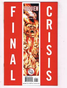 Final Crisis Requiem #1 VF/NM DC Modern Age Comic Book Tomasi Sept 2008 DE48